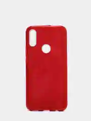 Красный чехол блестящий Honor 9X, Huawei P Smart Z накладка с блёстками