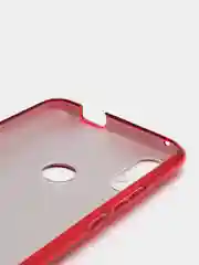 Красный чехол блестящий Honor 9X, Huawei P Smart Z накладка с блёстками