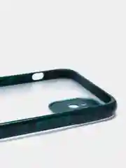 Зеленый чехол для телефона iPhone 12   Противоударный Прозрачный матовый