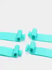 Бирюзовый зажим для проводов