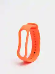 Оранжевый ремешок для Xiaomi Mi Band 5 6 фитнес браслета силиконовый