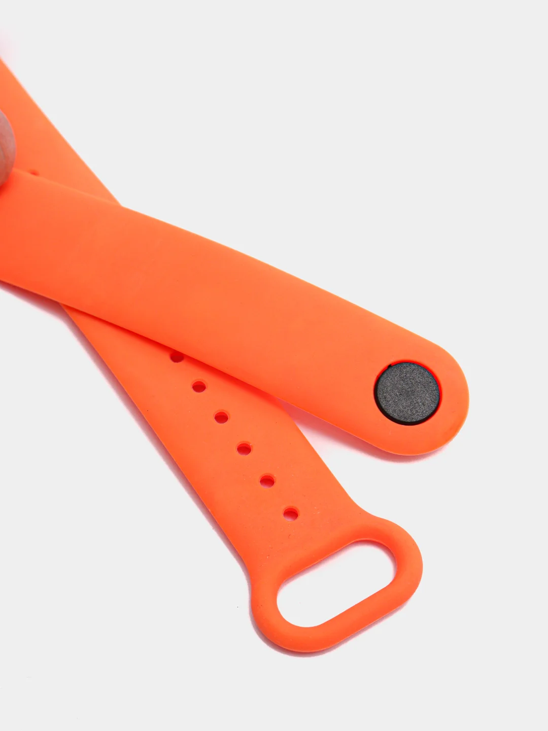 Оранжевый ремешок для Xiaomi Mi Band 5 6 фитнес браслета силиконовый