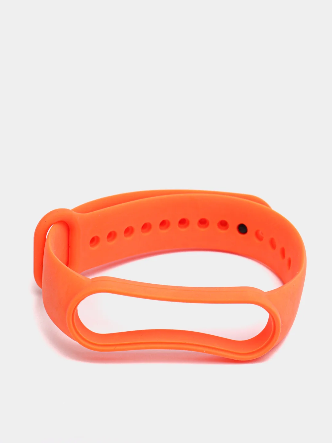 Оранжевый ремешок для Xiaomi Mi Band 5 6 фитнес браслета силиконовый