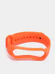 Оранжевый ремешок для Xiaomi Mi Band 5 6 фитнес браслета силиконовый