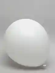 Шар латексный 12", пастель, 5 штук, белый, 4986521
