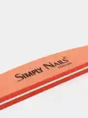 Оранжевый пилка для ногтей 100/100 Simply Nails