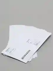 Конверт "Кому-куда", Е65, 50 штук, 110 х 220 мм, отрывная лента (1125390)