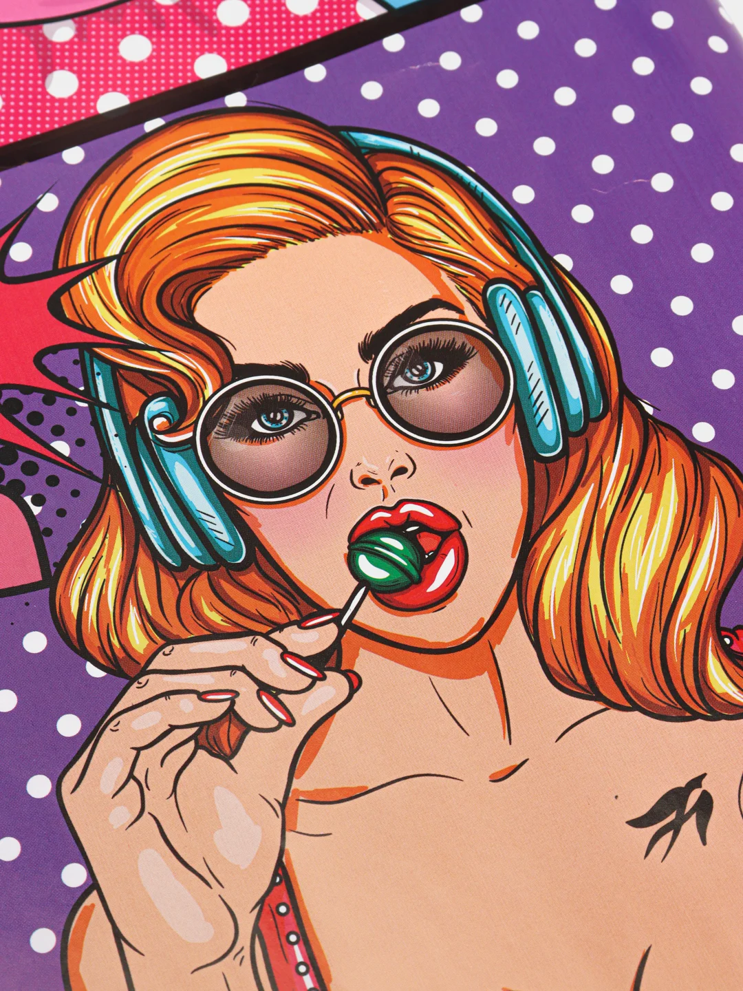 Бумага подарочная упаковочная глянцевая "Pop art" 50 х 70 см
