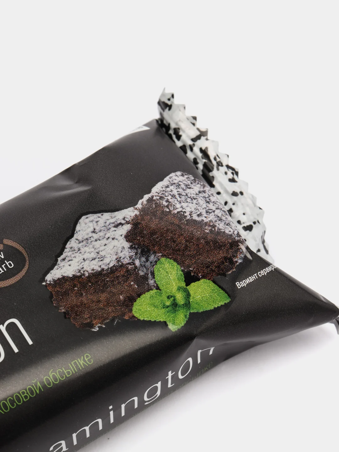 Протеиновое пирожное ProteinRex Lamington, без сахара, шоколад, 50 г