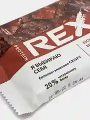 Протеиново-злаковый хлебец ProteinRex Crispy, шоколадный брауни, без сахара, 55 г