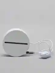 Молочный светодиодный ночник, USB, с выключателем