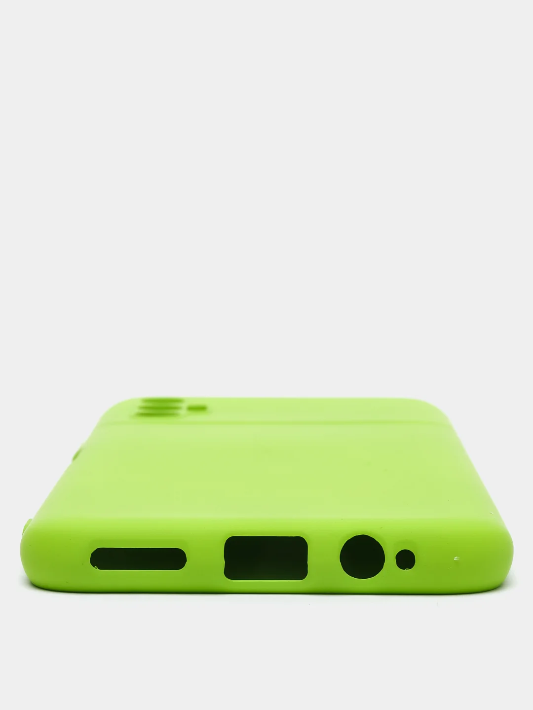 Салатовый чехол для TECNO SPARK 8P, с защитой камеры и бархатом внутри