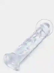 Фаллоимитатор Chard прозрачный, 18 см