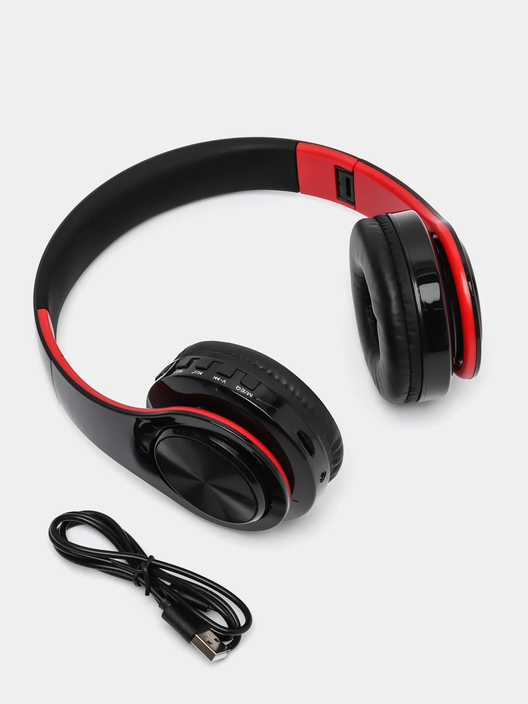 Алый беспроводные наушники с Bluetooth