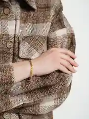 Золотой браслет цепь