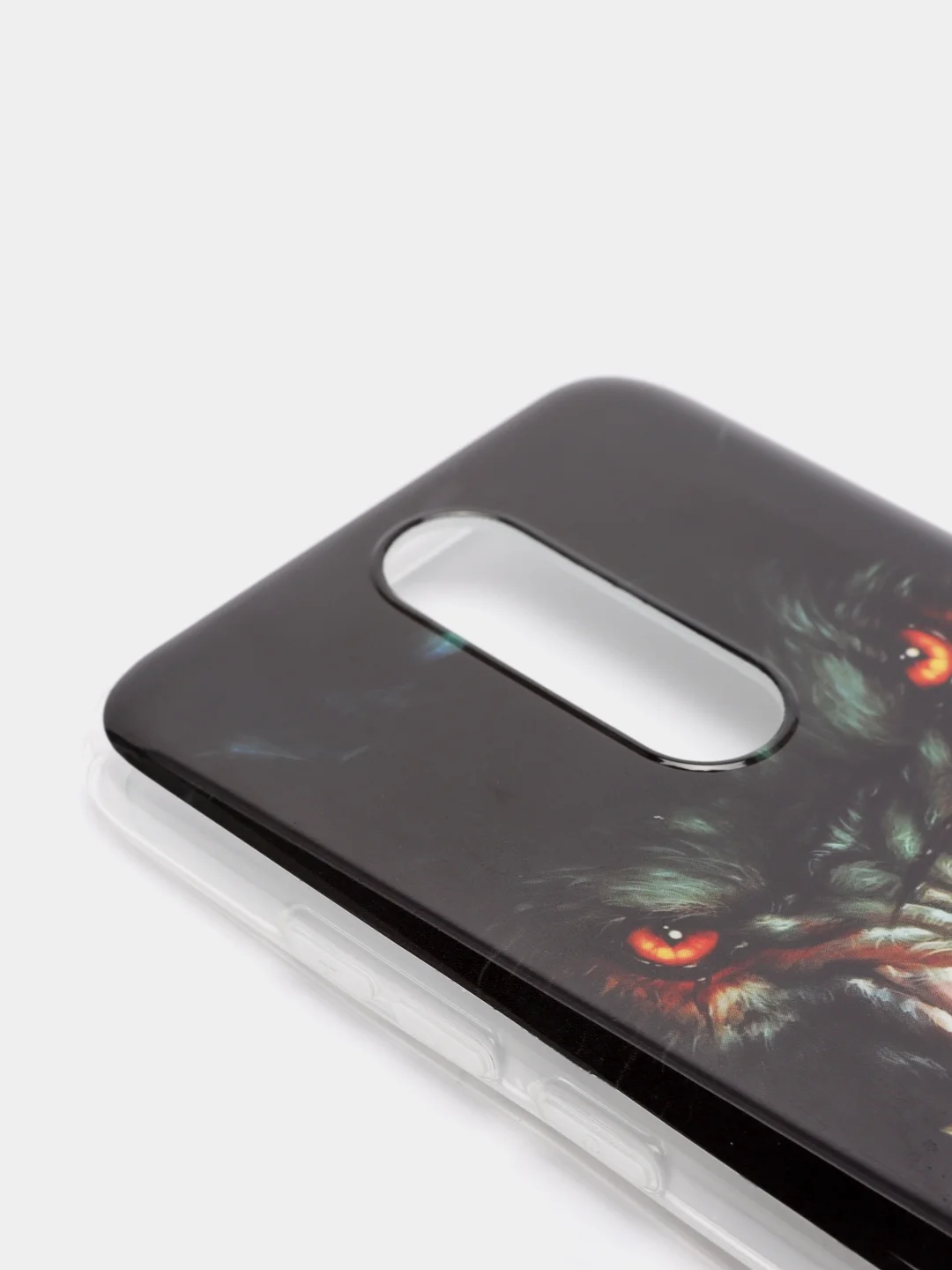 Накладка для Xiaomi Redmi 8 силиконовая с рисунком "Волк"