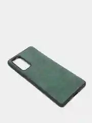 Накладка для Huawei 30 Pro (2020) под кожу "Змея", зеленый