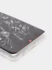 Накладка с рисунком "Череп" для Samsung A21, силиконовая