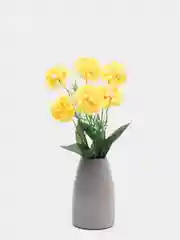 Желтый искусственные цветы, гортензия, камелия