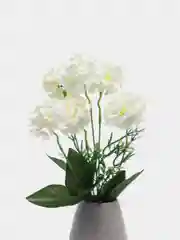 Белый искусственные цветы, гортензия, камелия