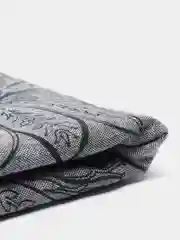 Серый меланж скатерть прямоугольная, хлопок 100%, 180*220