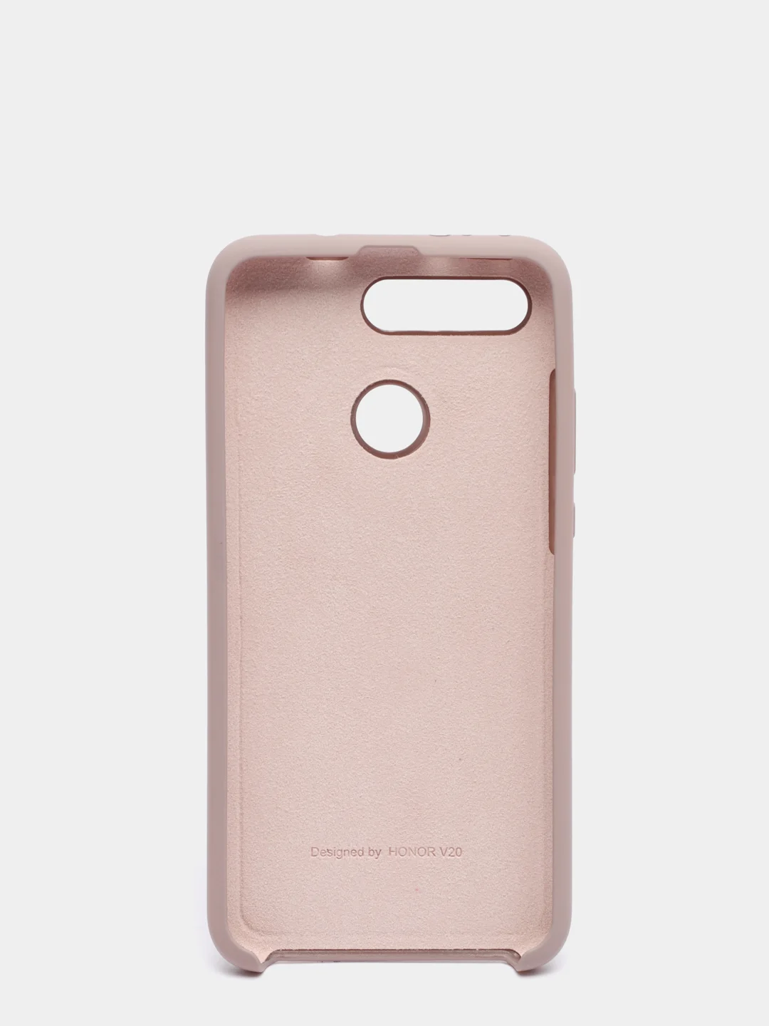 Бежевый меланж чехол силиконовый Silicone Cover Case для Huawei Honor V20