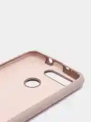 Бежевый меланж чехол силиконовый Silicone Cover Case для Huawei Honor V20