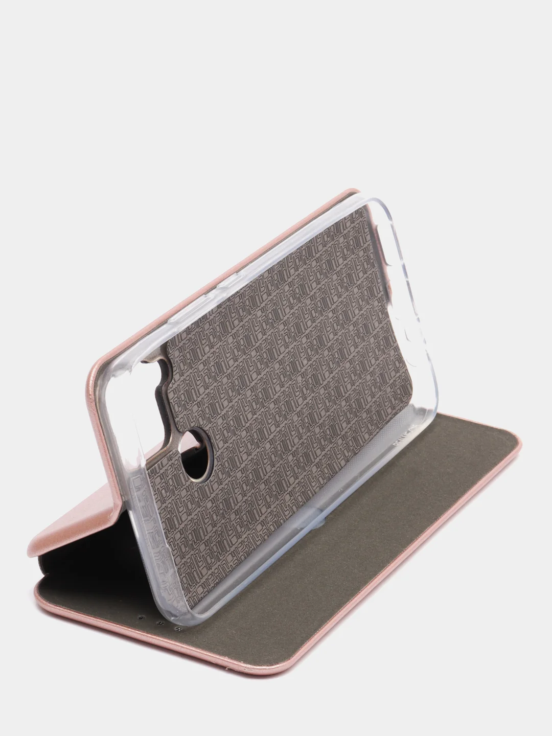 Розовый чехол-книжка для Realme C12 / C15 / C25 / C25S