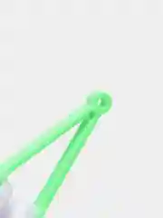 Салатовый щетка-салфетка для очков
