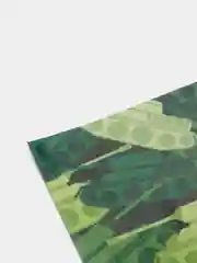 Зеленый пакет подарочный полиэтиленовый большой День рождения
