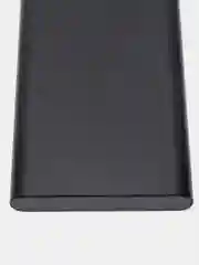 Черный аккумулятор внешний FaisON 2S, 10000mAh, металл, 2 USB выхода, 2.1A