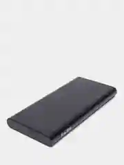 Черный аккумулятор внешний FaisON 2S, 10000mAh, металл, 2 USB выхода, 2.1A
