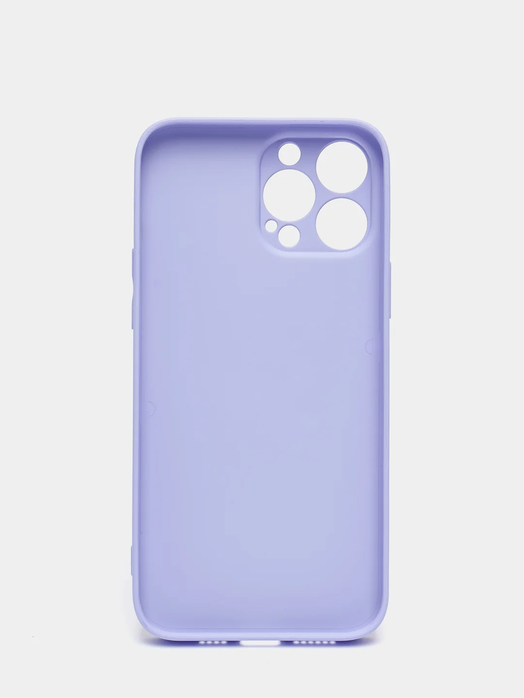Лавандовый чехол силиконовый с матовой стеклянной панелью для iPhone 11, 12, 13, 13 Pro, 13 Pro Max