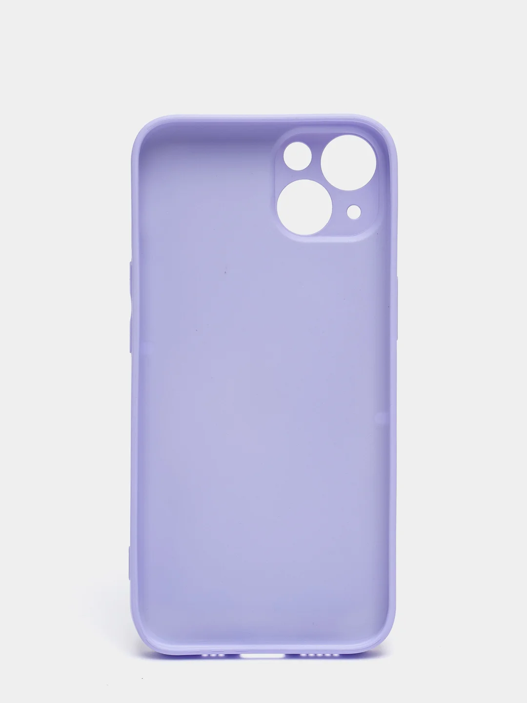 Лавандовый чехол силиконовый с матовой стеклянной панелью для iPhone 11, 12, 13, 13 Pro, 13 Pro Max