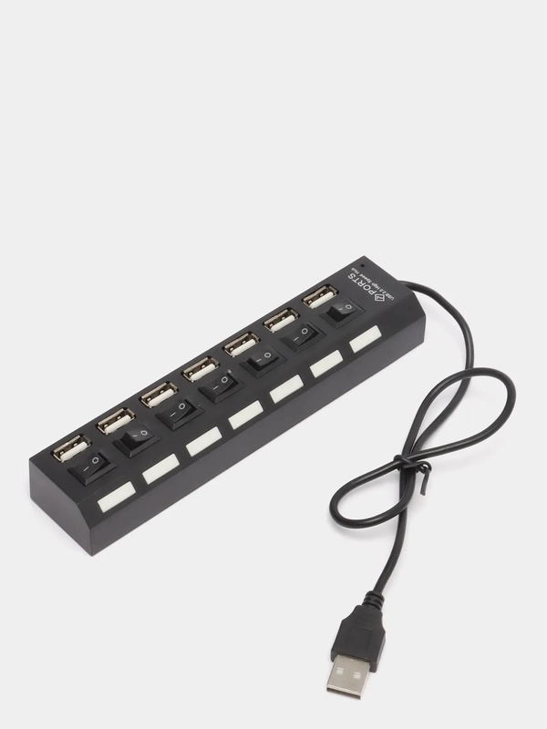 USB-концентратор, HUB 7 портов