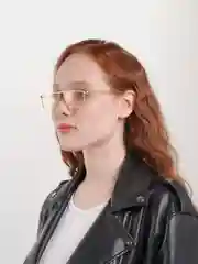 Кремовый очки солнцезащитные, имиджевые унисекс с чехлом и салфеткой