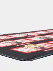 Алый игровой коврик Marvel большого размера, антискользящее покрытие, 80x30 см