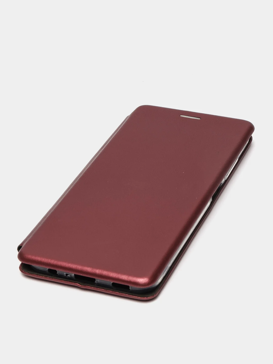 Багровый чехол-книжка для Samsung Galaxy A03s