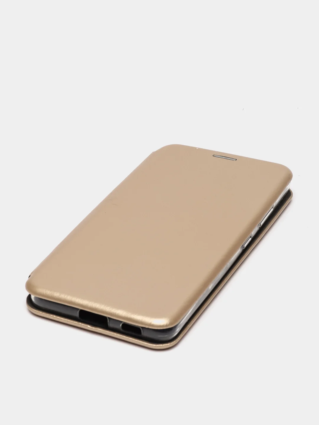 Золотой чехол-книжка для Samsung Galaxy S21 Ultra