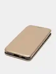Золотой чехол-книжка для Samsung Galaxy S21 Ultra