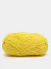 Желтый плюшевая пряжа Yarnart Dolce (ЯрнАрт Дольче)