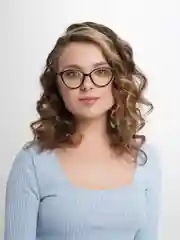 Угольный имиджевые женские очки