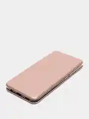 Розовый чехол-книжка Samsung Galaxy A03 (Самсунг Галакси А03)