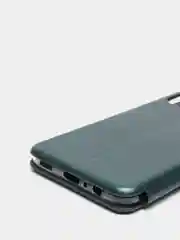 Бордовый чехол-книжка Samsung Galaxy A03 (Самсунг Галакси А03)