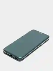 Бордовый чехол-книжка Samsung Galaxy A03 (Самсунг Галакси А03)