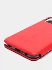 Красный чехол-книжка Samsung Galaxy A03 (Самсунг Галакси А03)