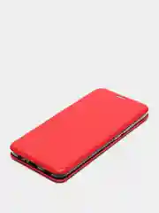 Красный чехол-книжка Samsung Galaxy A03 (Самсунг Галакси А03)