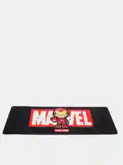 Бежевый меланж игровой коврик Marvel большого размера, антискользящее покрытие, 80x30 см