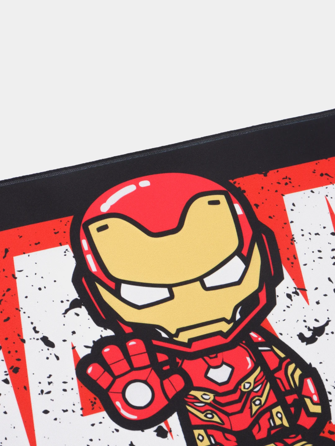 Бежевый меланж игровой коврик Marvel большого размера, антискользящее покрытие, 80x30 см