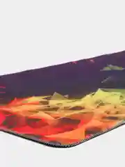 Бордовый игровой коврик для мыши и клавиатуры, 80*30 см